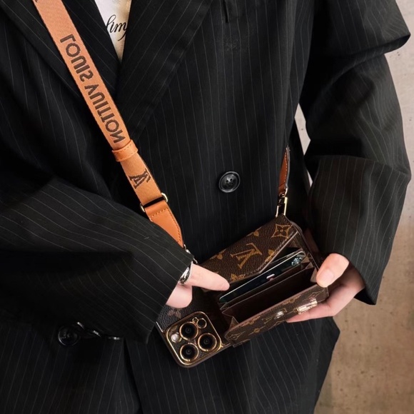 Iphone Crossbody card phone cases for 14 &15 pro & pro max - Picture 2 of 7